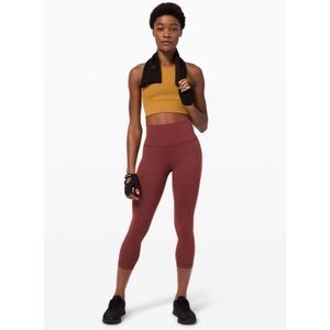 lululemon athletica Wunder Train High-Rise Crop 21" Savannah 4